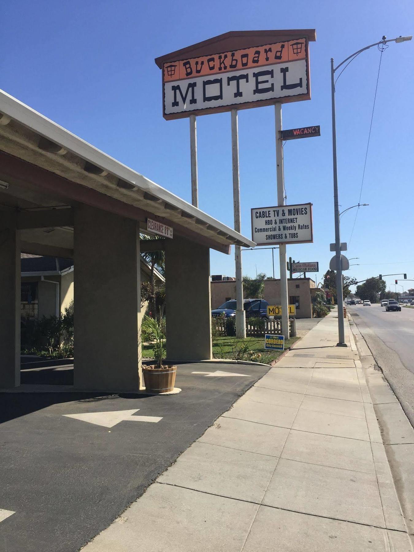 سانتا ماريا، كاليفورنيا Buckboard Motel المظهر الخارجي الصورة